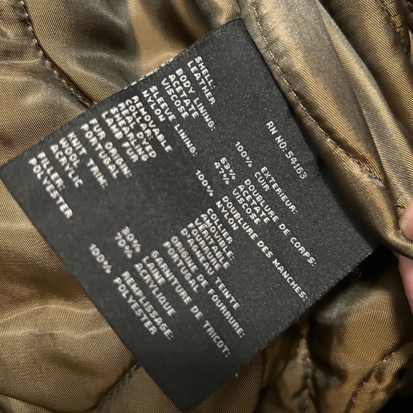 Men’s Leather Jacket by Andrew Marc New York size M - Picture 7 of 9